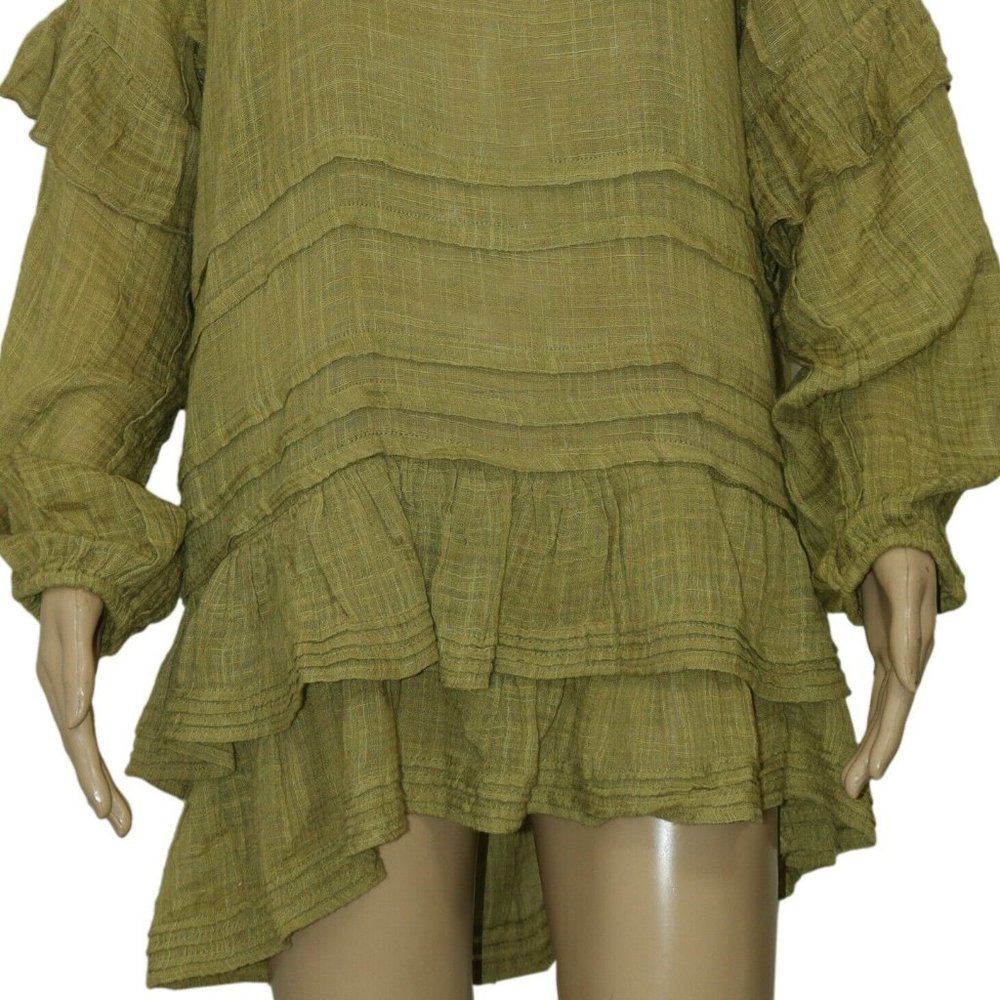 Free People FP One Tamasi Tunic Convertible Crushed Rosemary Dress - Picture 7 of 7